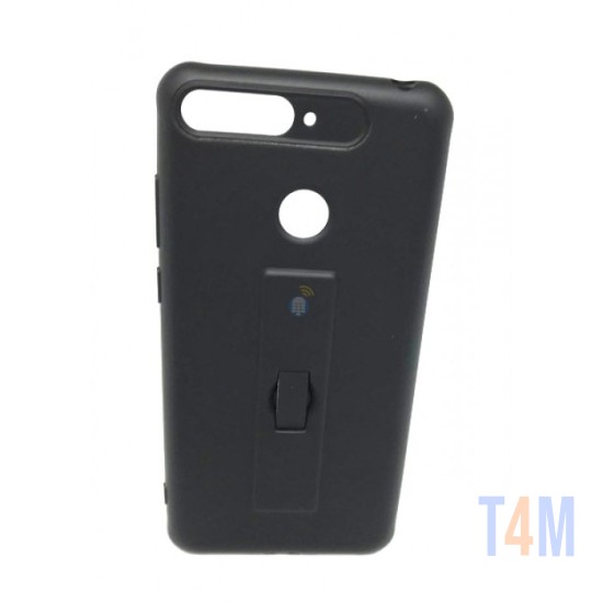 CAPA DE SILICONE MOTOMO COM ANEL DE DEDO PARA Y6 PRIME 2019